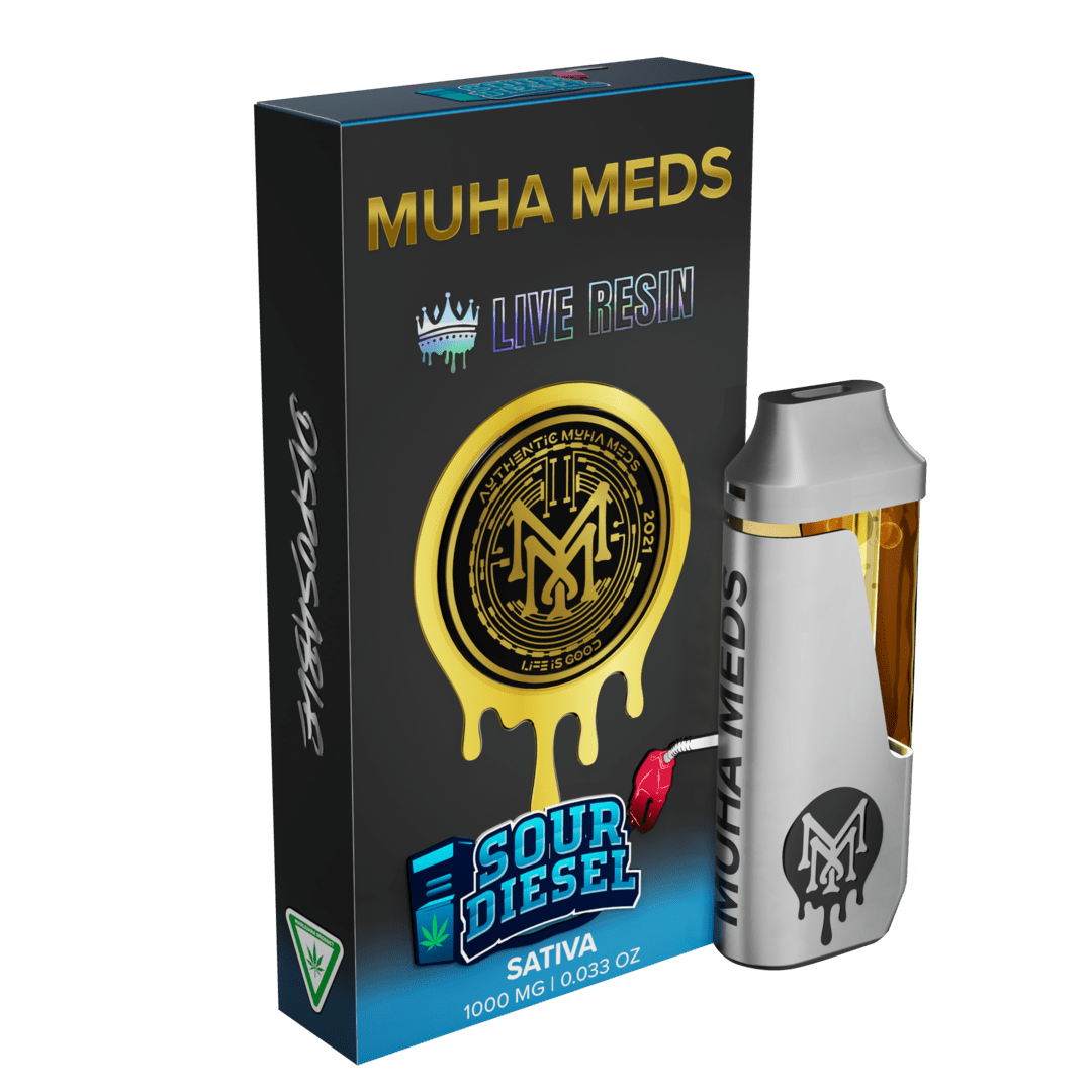 Muha Meds Live Resin 1000mg Disposables